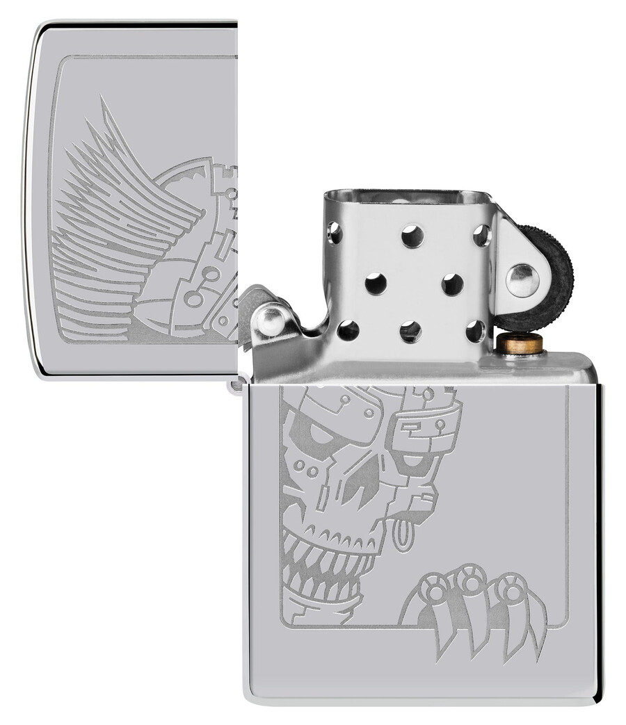 diseño de calavera mohawk