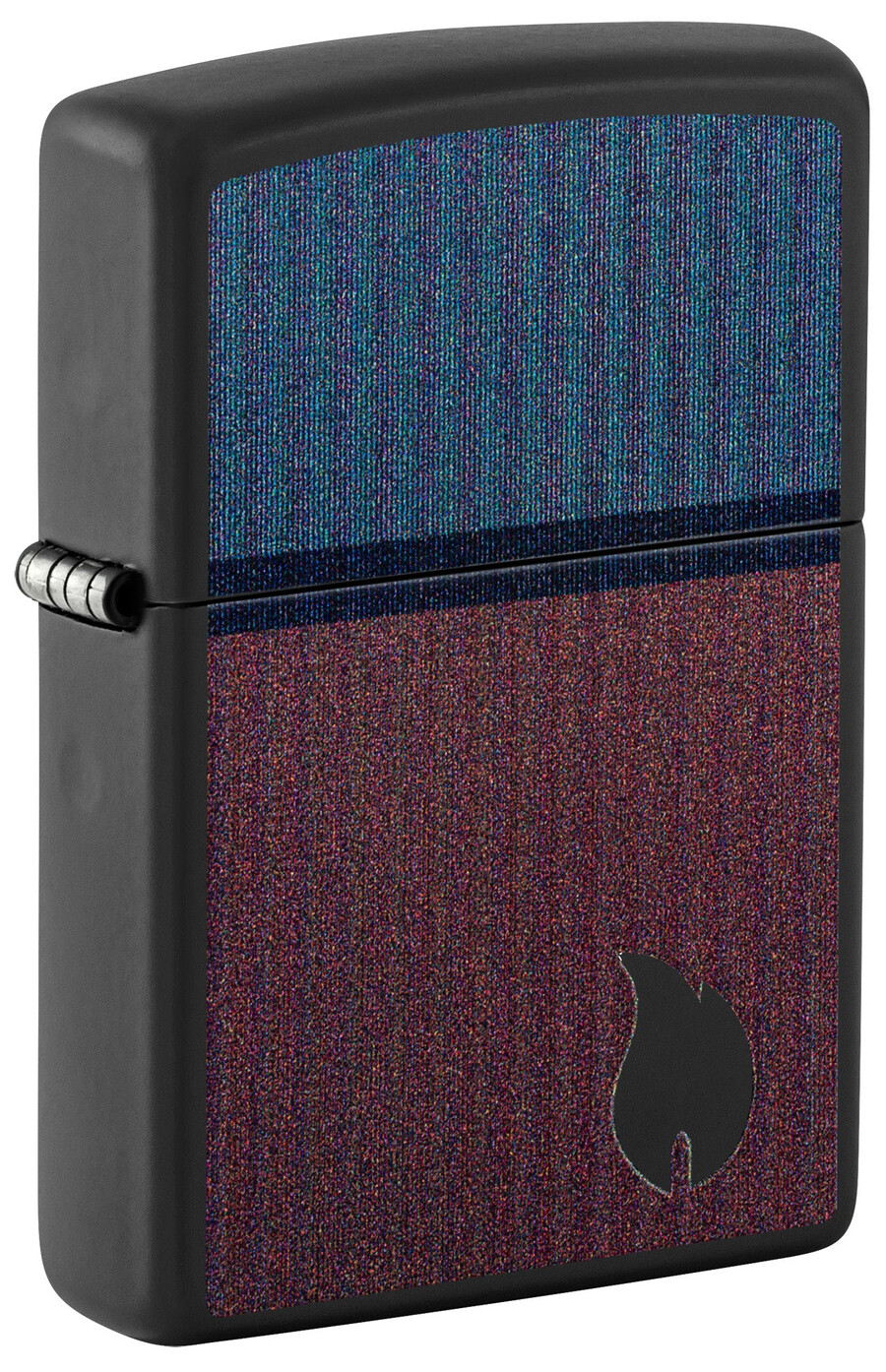 diseño de llama con bloques de color