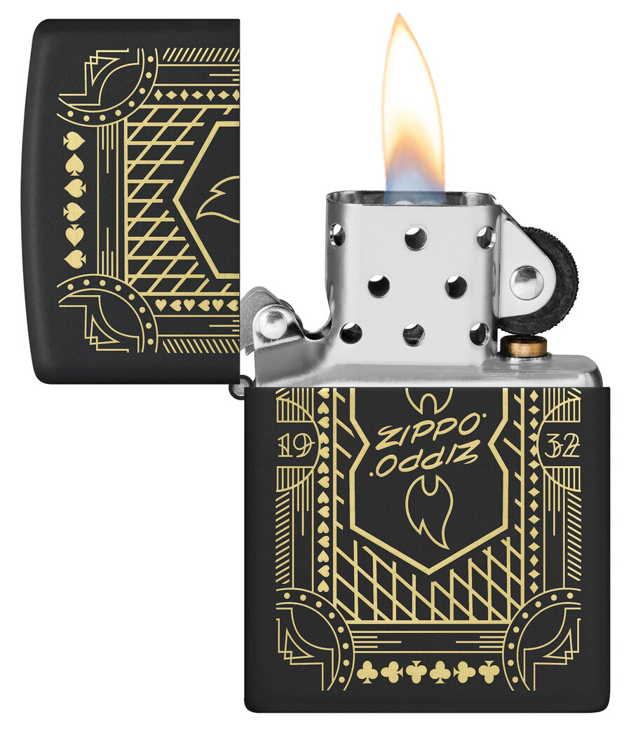 diseño de líneas zippo