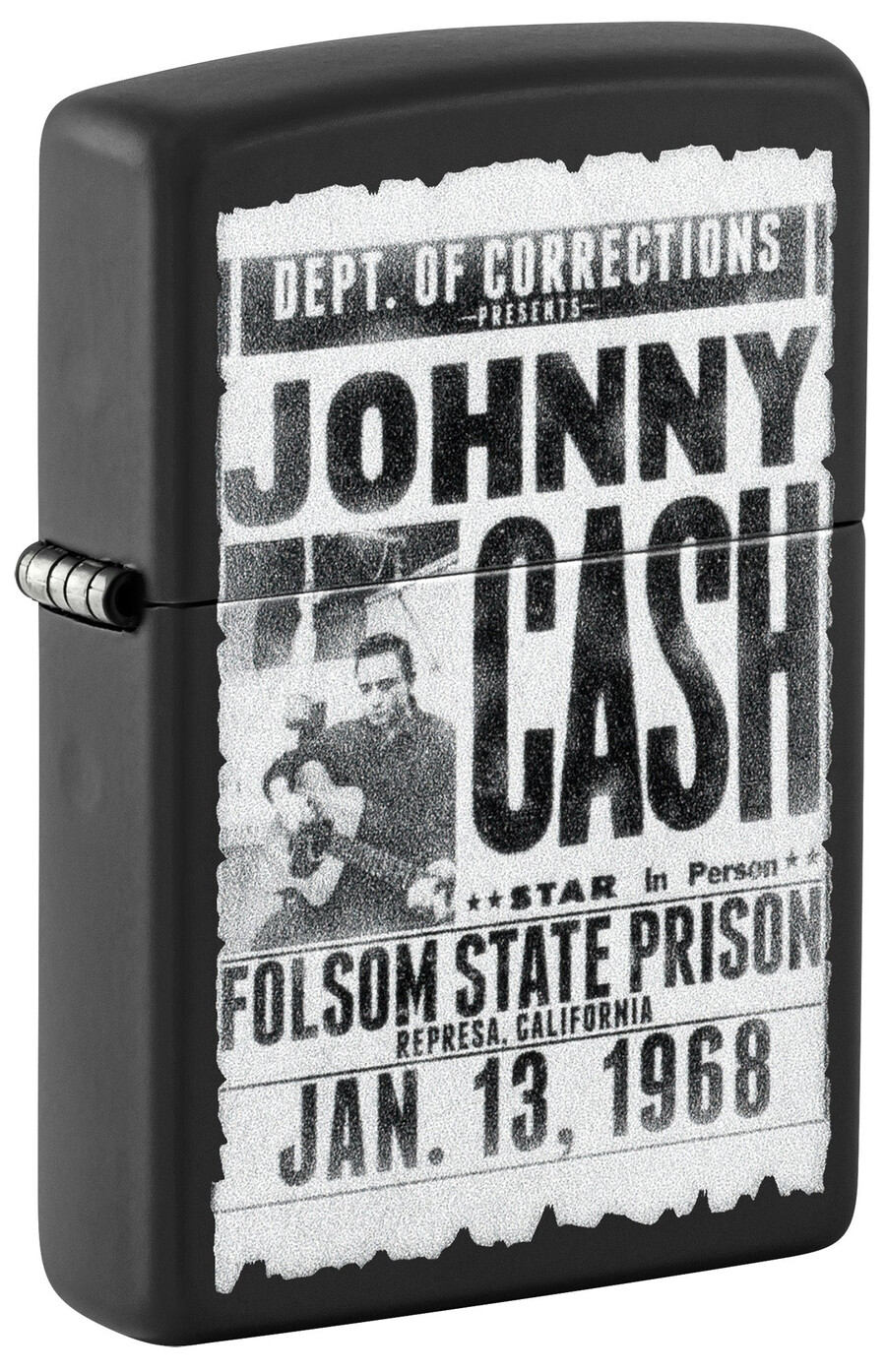 diseño de johnny cash folsom state