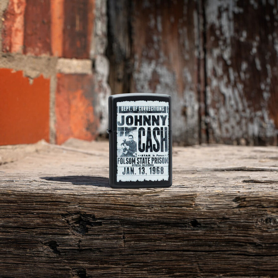 diseño de johnny cash folsom state
