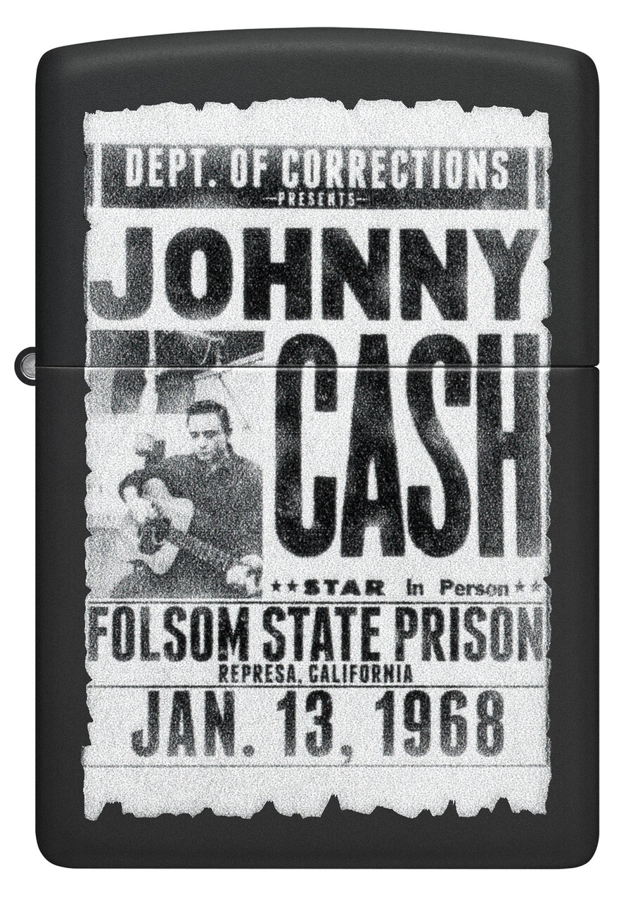 diseño de johnny cash folsom state
