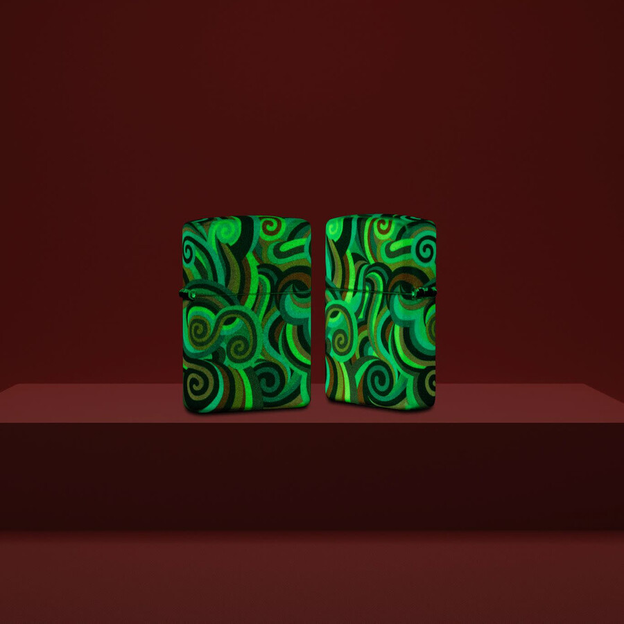 diseño de remolinos brillantes de rietveld