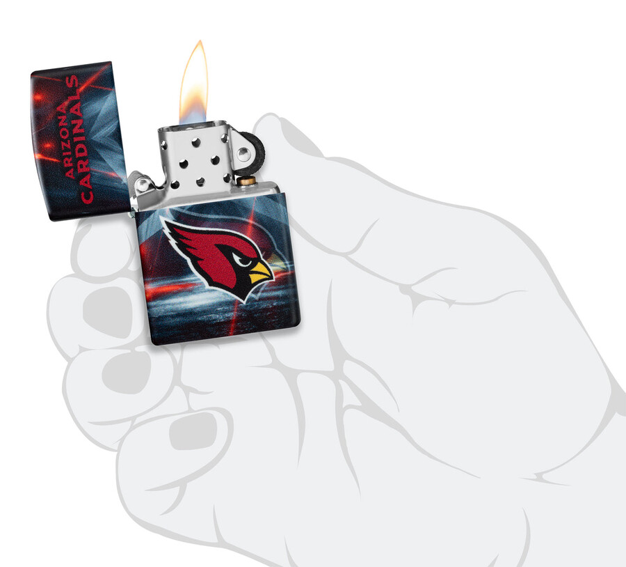 diseño de espíritu de equipo de los cardenales de arizona de la nfl