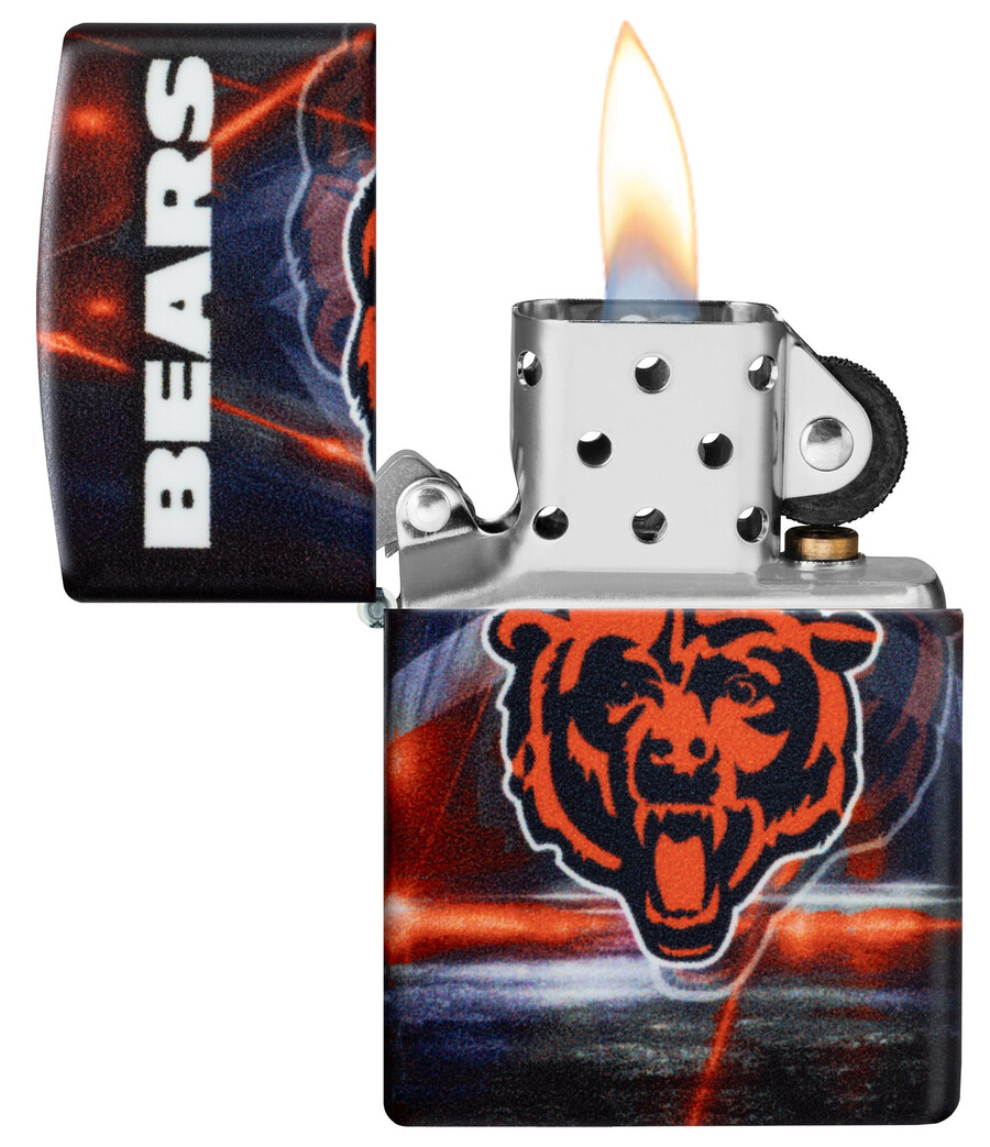 diseño de espíritu de equipo de los chicago bears de la nfl