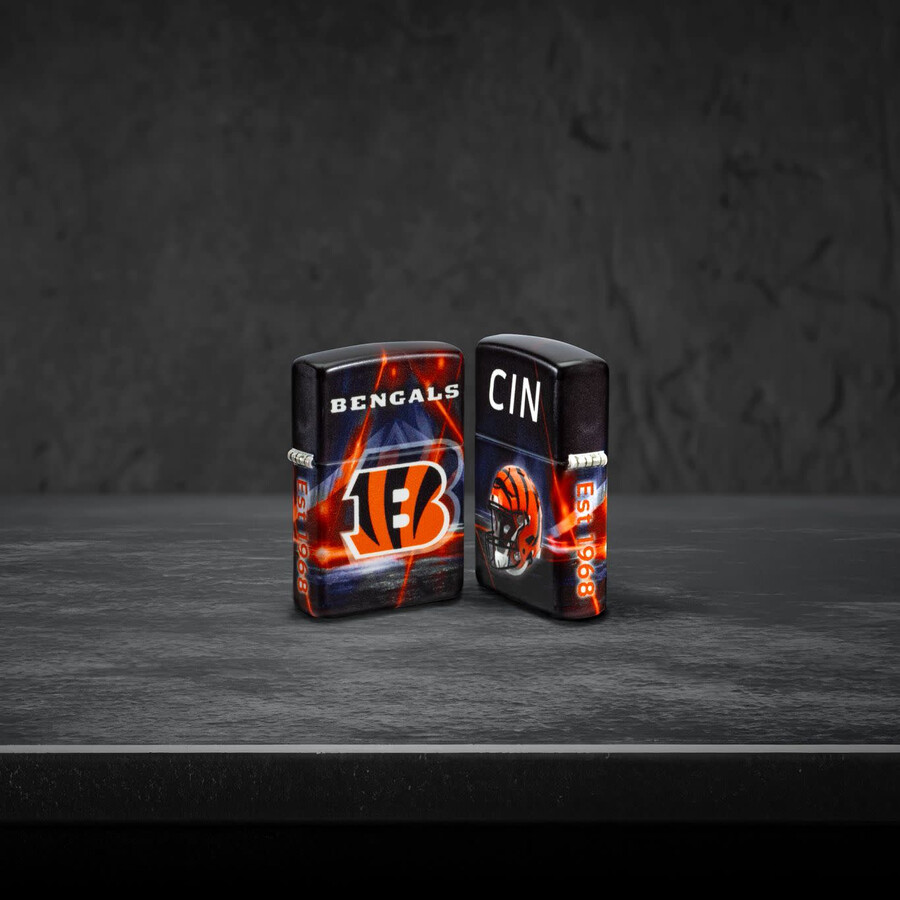 diseño de espíritu de equipo de los cincinnati bengals de la nfl