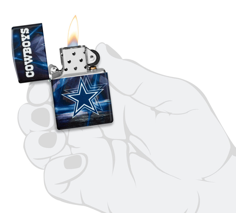 diseño de espíritu de equipo de los dallas cowboys de la nfl