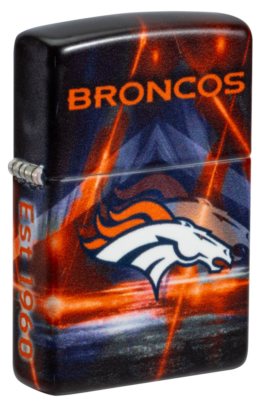 diseño de espíritu de equipo de los denver broncos de la nfl