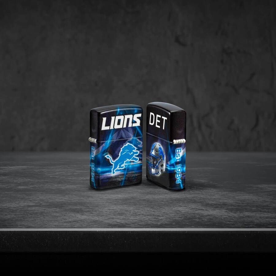 diseño de espíritu de equipo de los detroit lions de la nfl