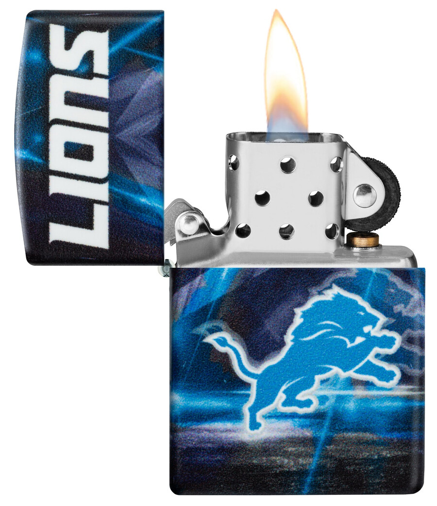 diseño de espíritu de equipo de los detroit lions de la nfl