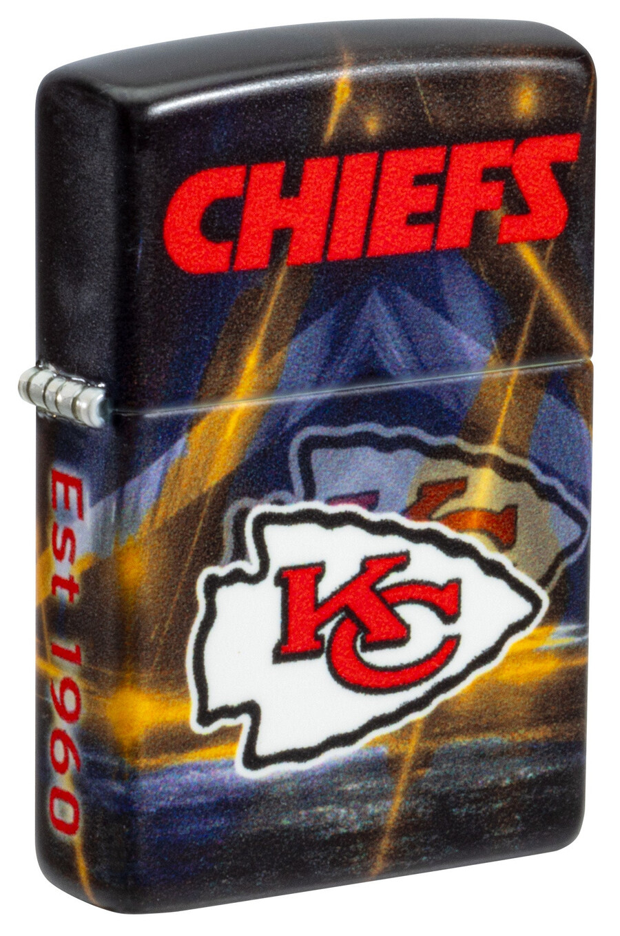 diseño de espíritu de equipo de los kansas city chiefs de la nfl