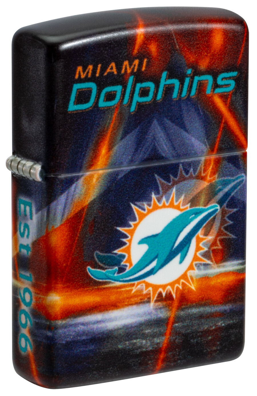 diseño de espíritu de equipo de los miami dolphins de la nfl