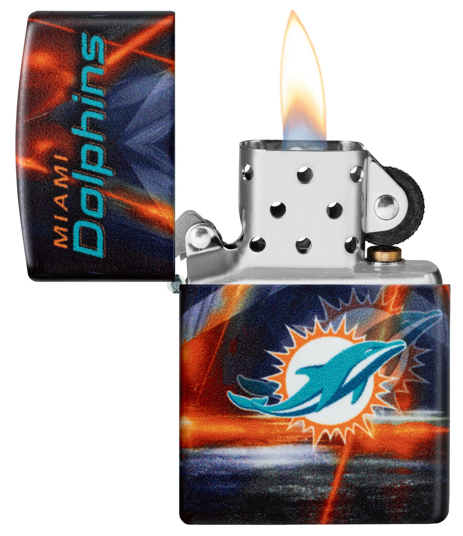 diseño de espíritu de equipo de los miami dolphins de la nfl