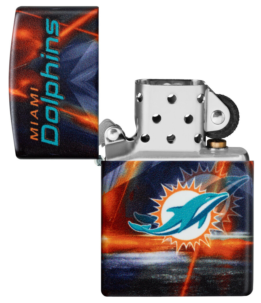 diseño de espíritu de equipo de los miami dolphins de la nfl