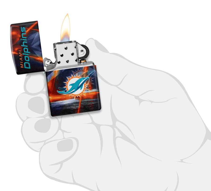 diseño de espíritu de equipo de los miami dolphins de la nfl