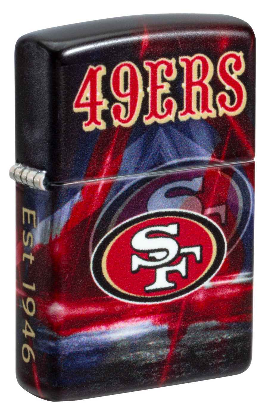 diseño de espíritu de equipo de los san francisco 49ers de la nfl