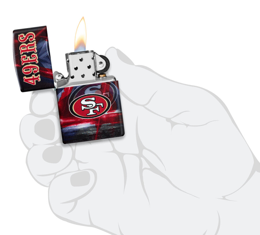diseño de espíritu de equipo de los san francisco 49ers de la nfl