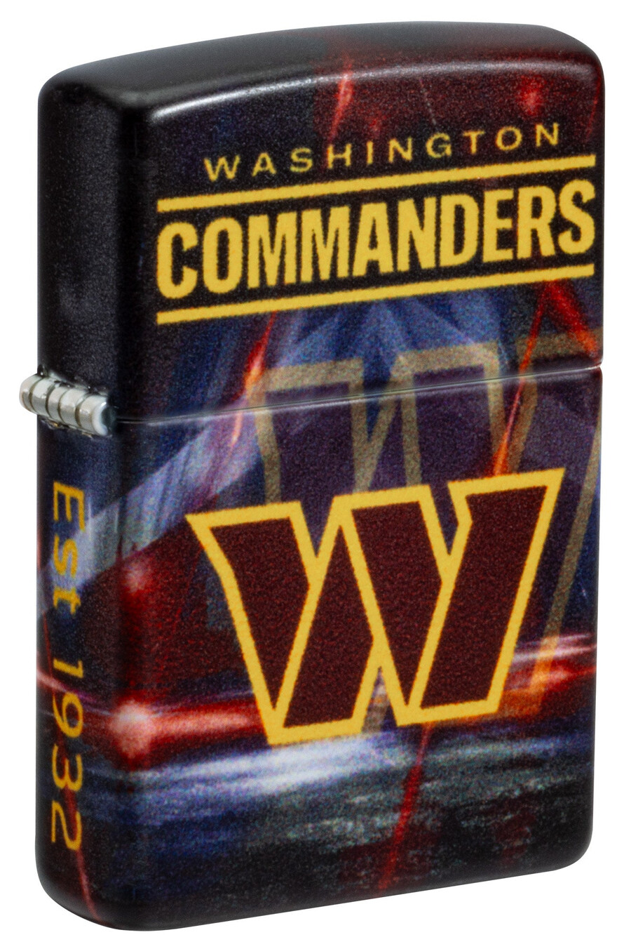 diseño de espíritu de equipo de los washington commanders de la nfl