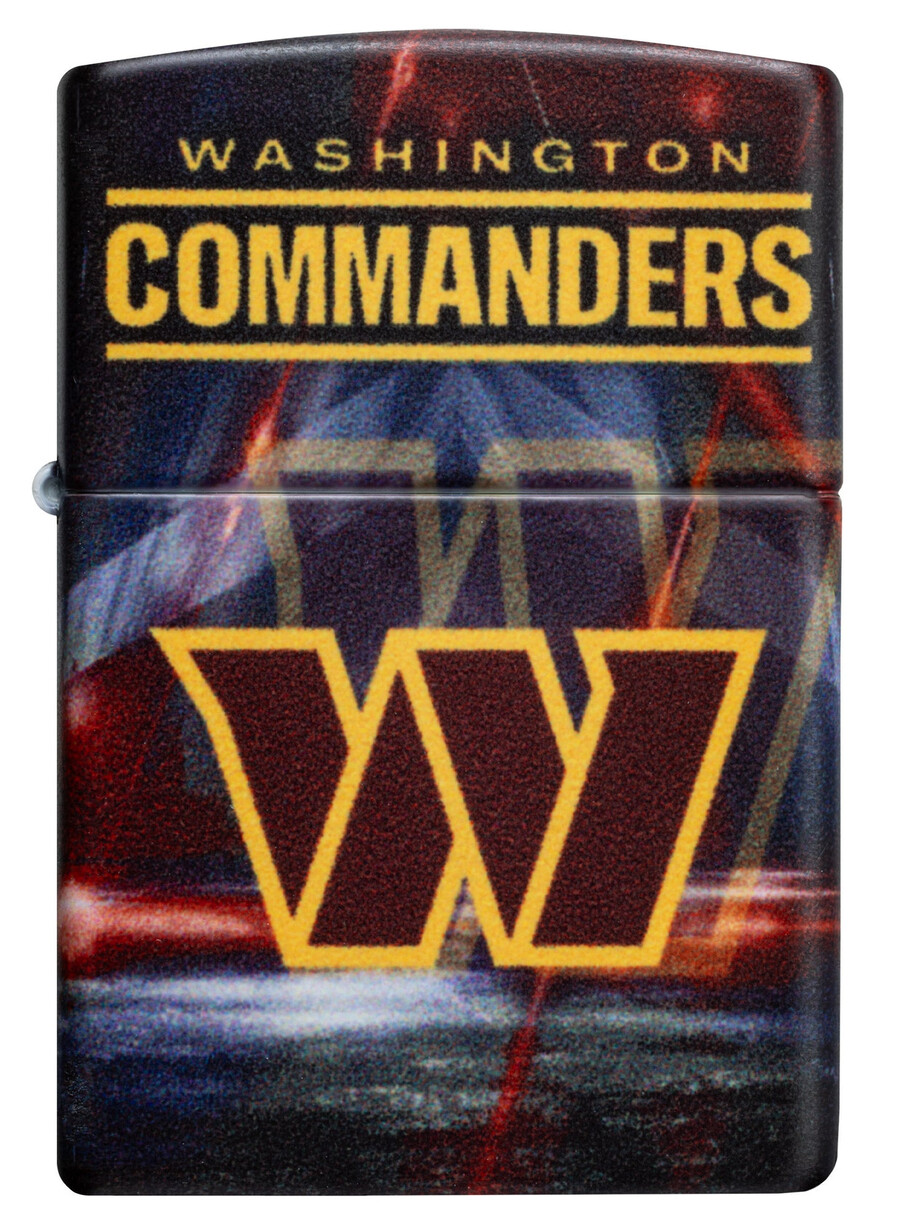 diseño de espíritu de equipo de los washington commanders de la nfl