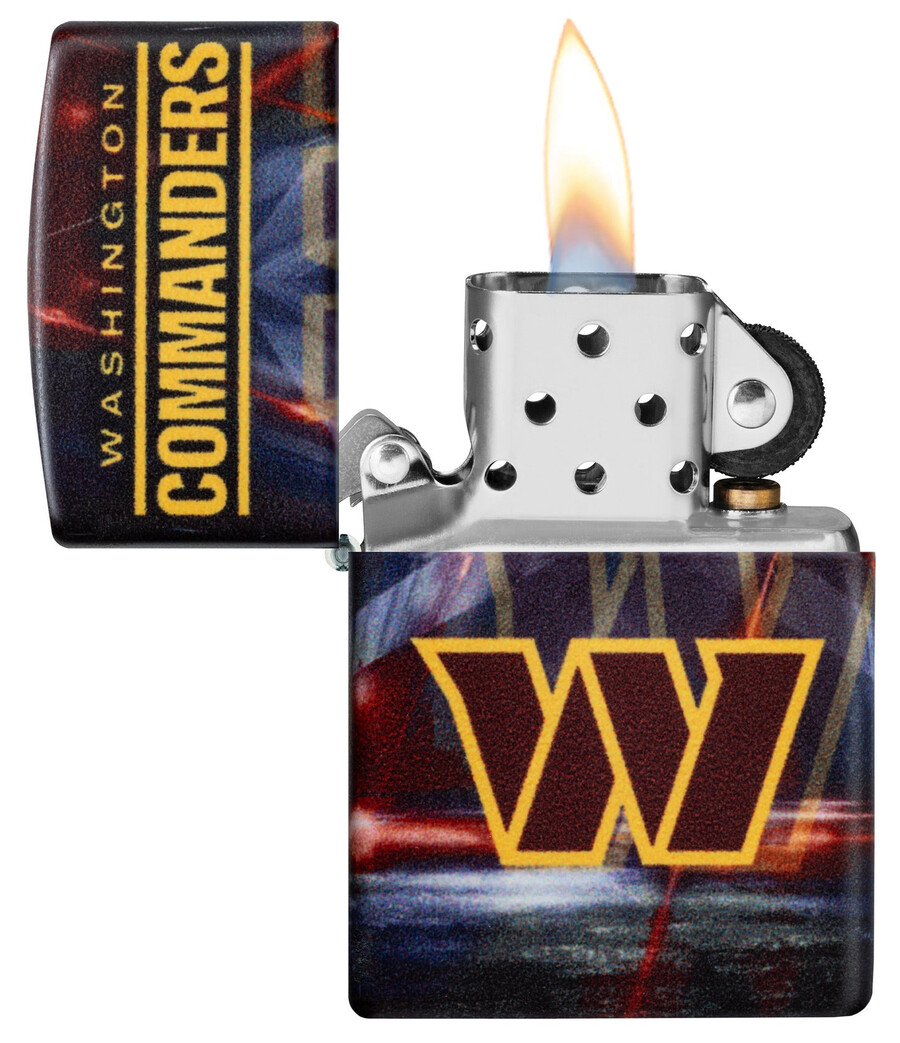 diseño de espíritu de equipo de los washington commanders de la nfl