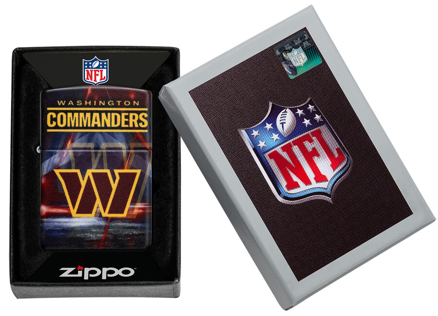 diseño de espíritu de equipo de los washington commanders de la nfl