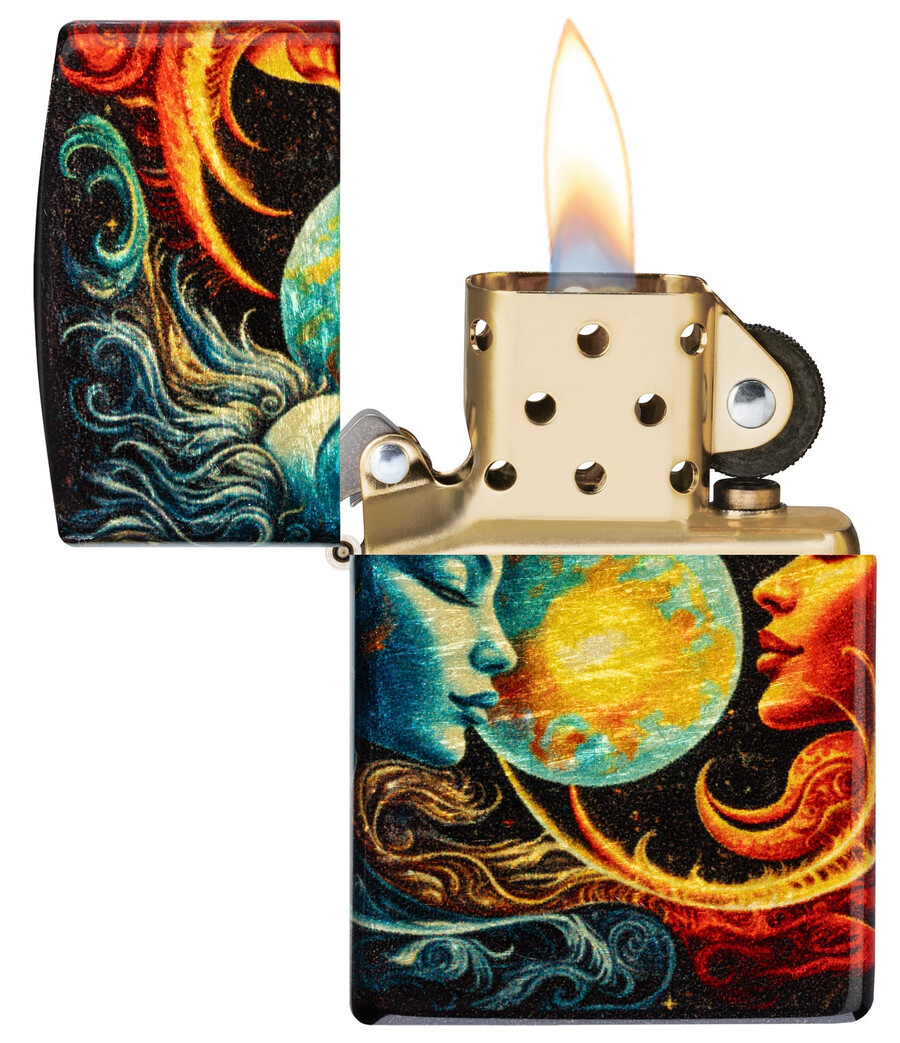 diseño de sol y luna