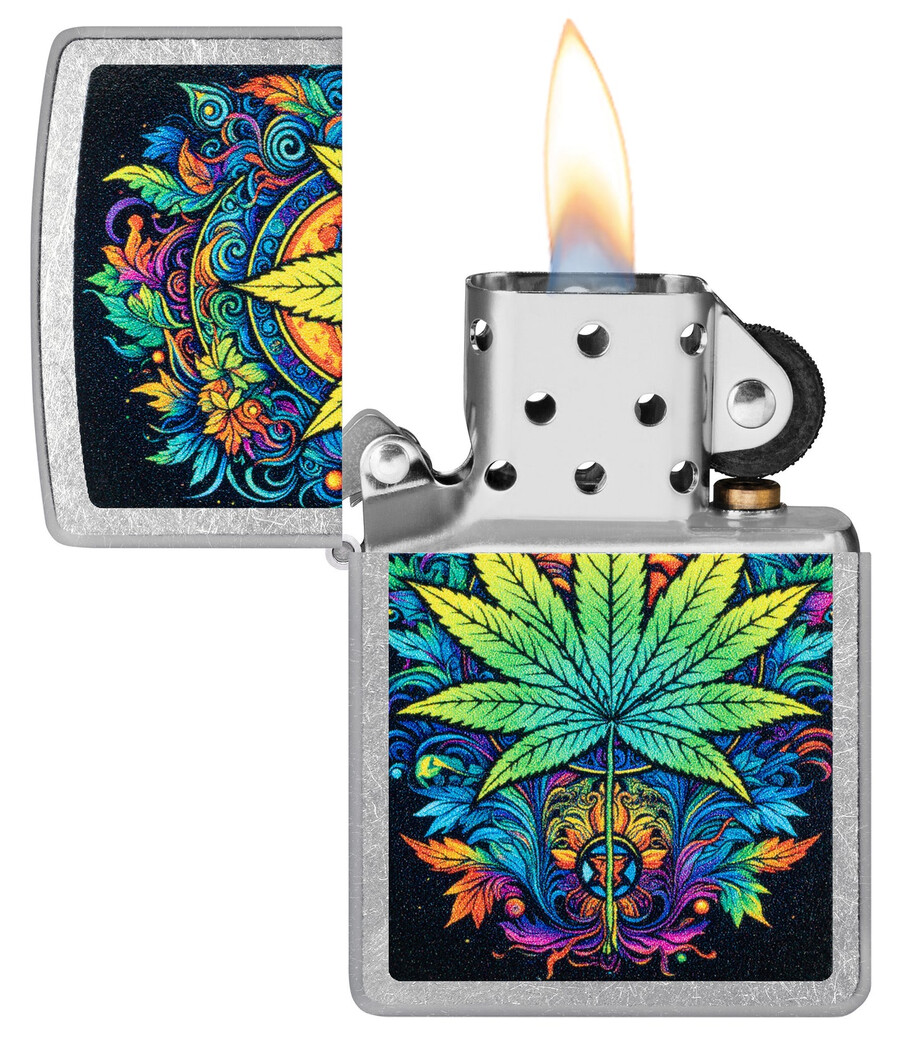 diseño cautivador de cannabis