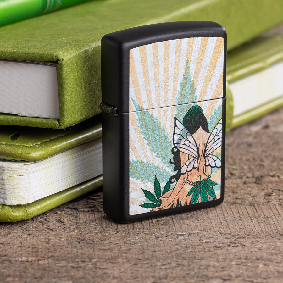 diseño de hada del cannabis