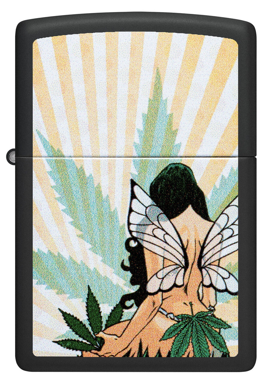 diseño de hada del cannabis