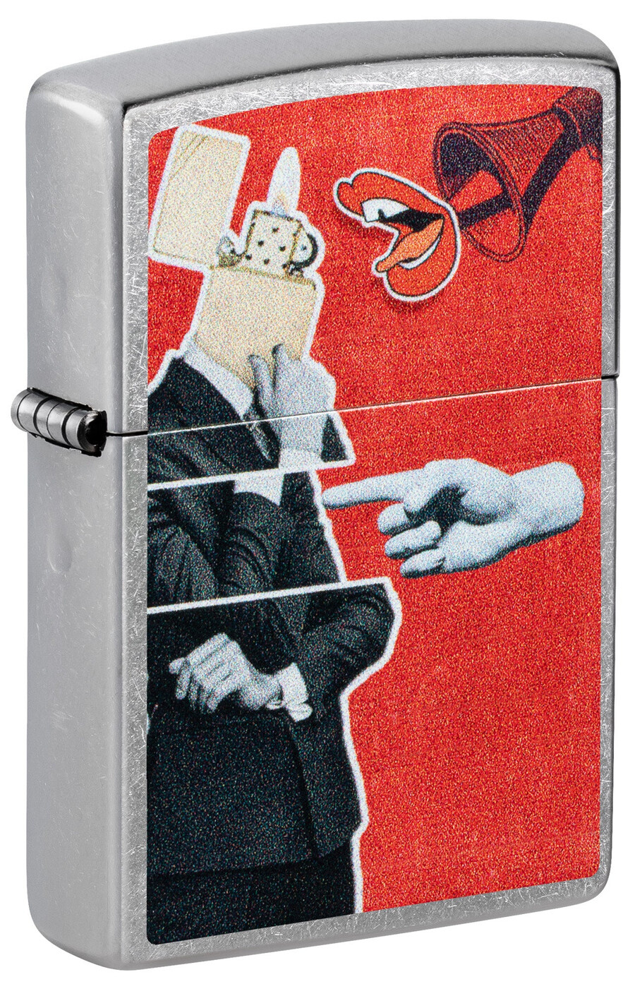 diseño de collage de zippo