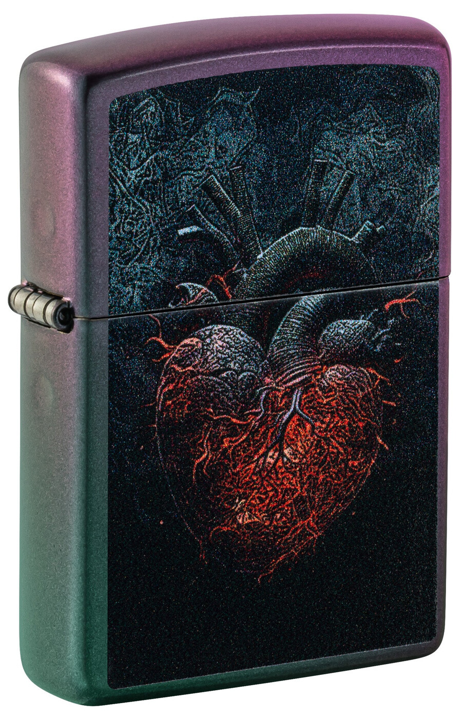 diseño de corazón oscuro