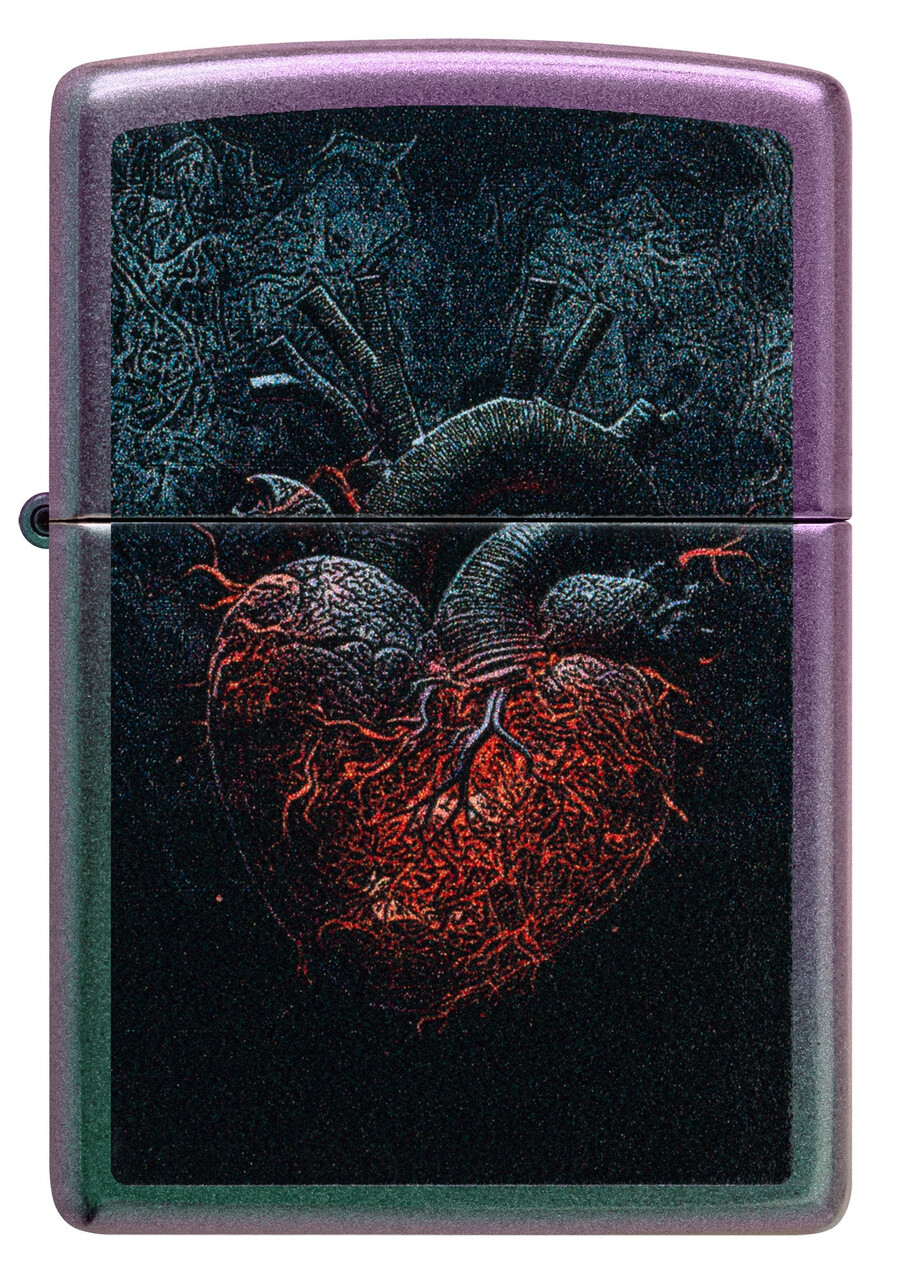 diseño de corazón oscuro