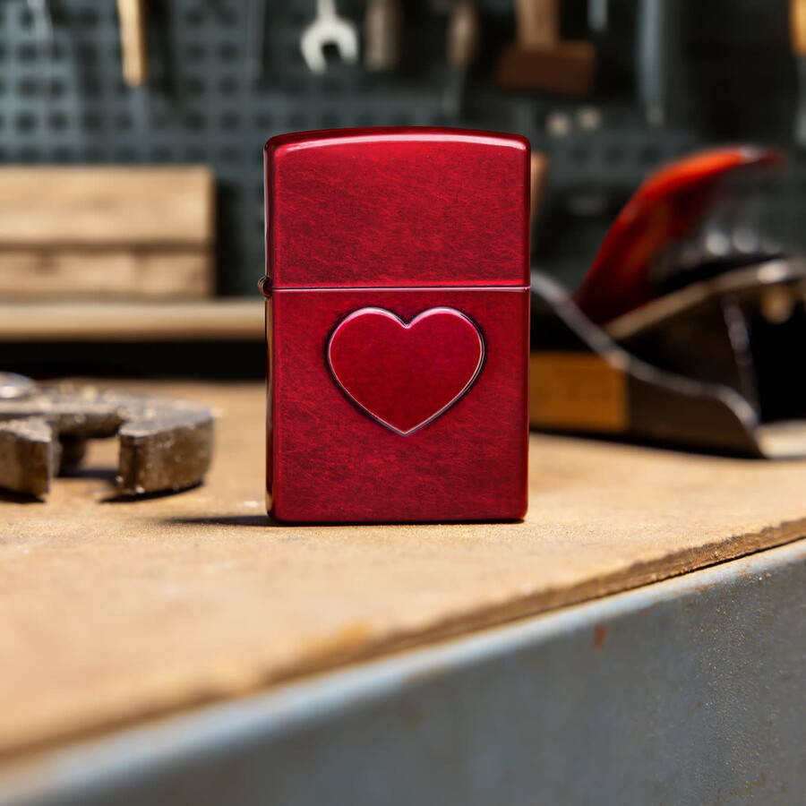 diseño de corazón estampado