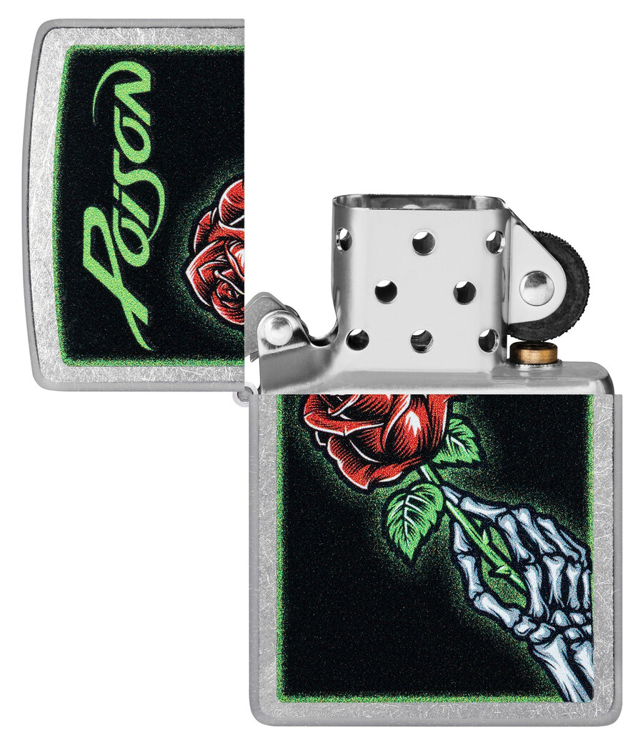 diseño de rosa venenosa