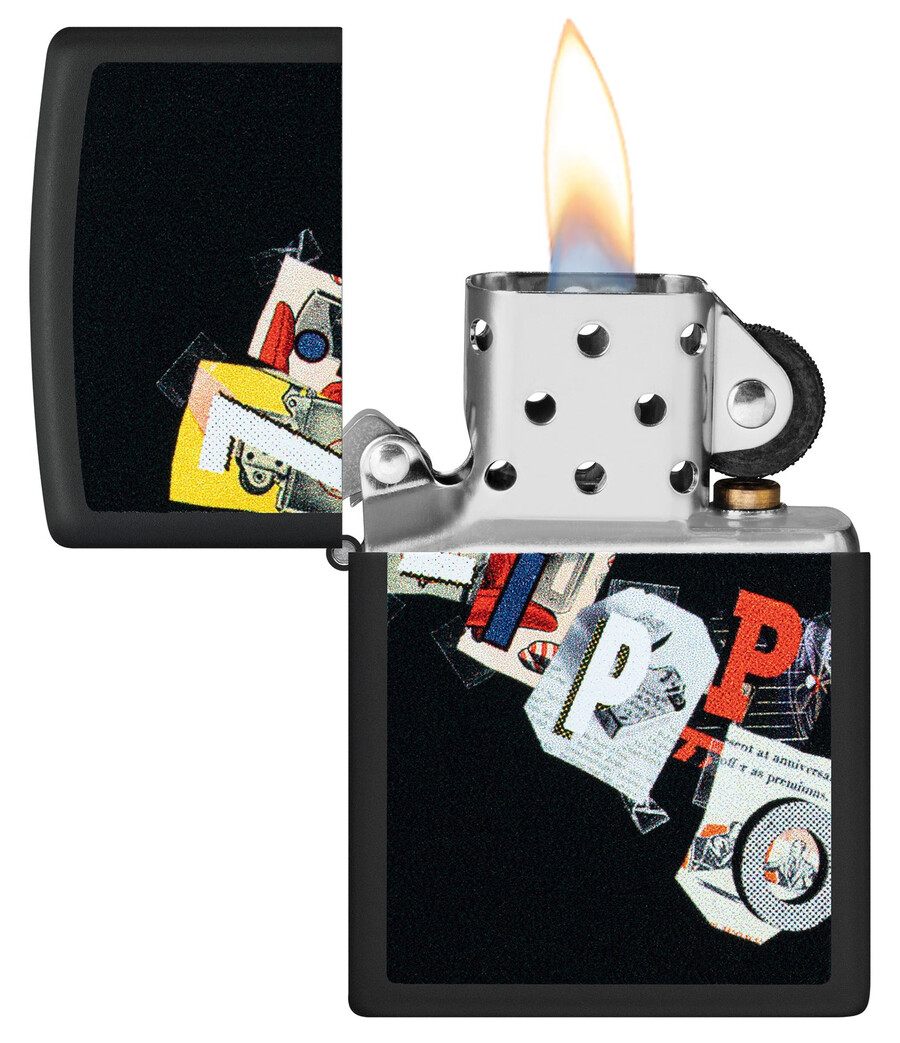 diseño zippo para cortar y pegar