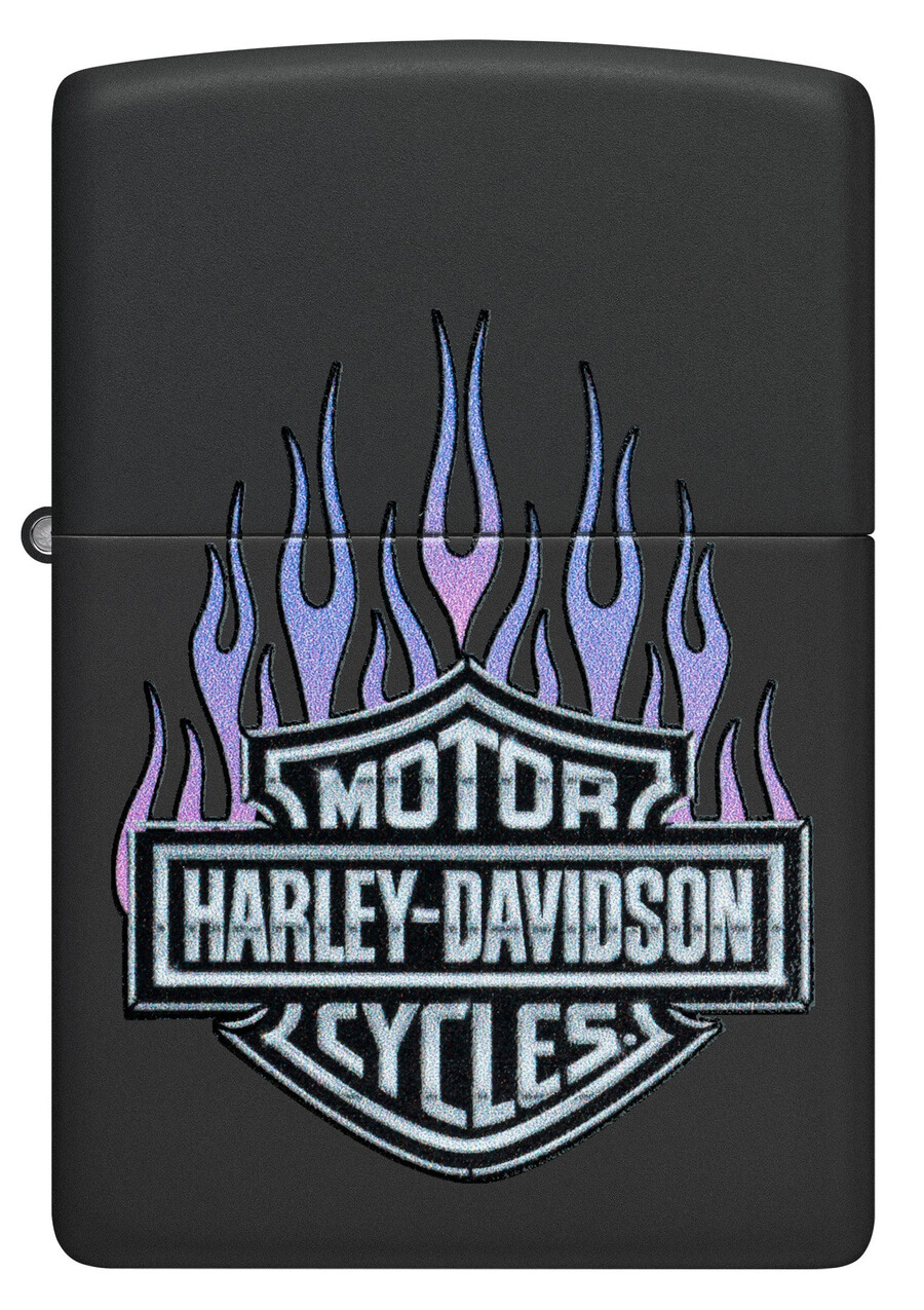 diseño de llamas moradas de harley-davidson