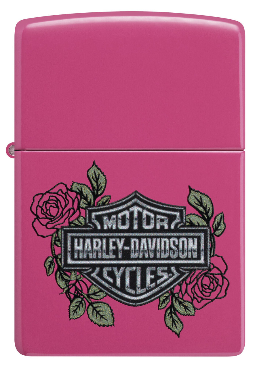 diseño de rosas harley-davidson