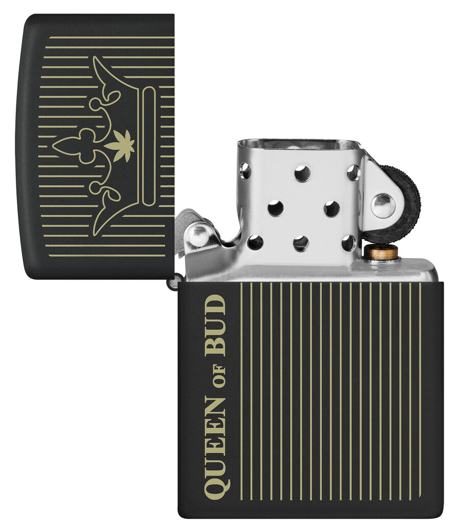 diseño de rayas de la reina de bud