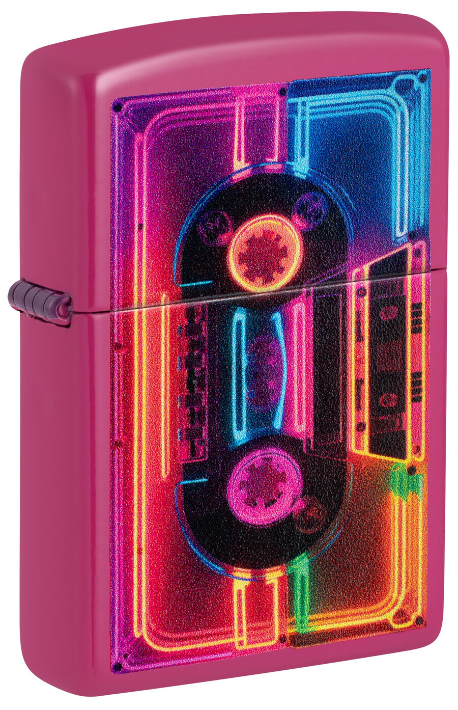 diseño de casete de neón