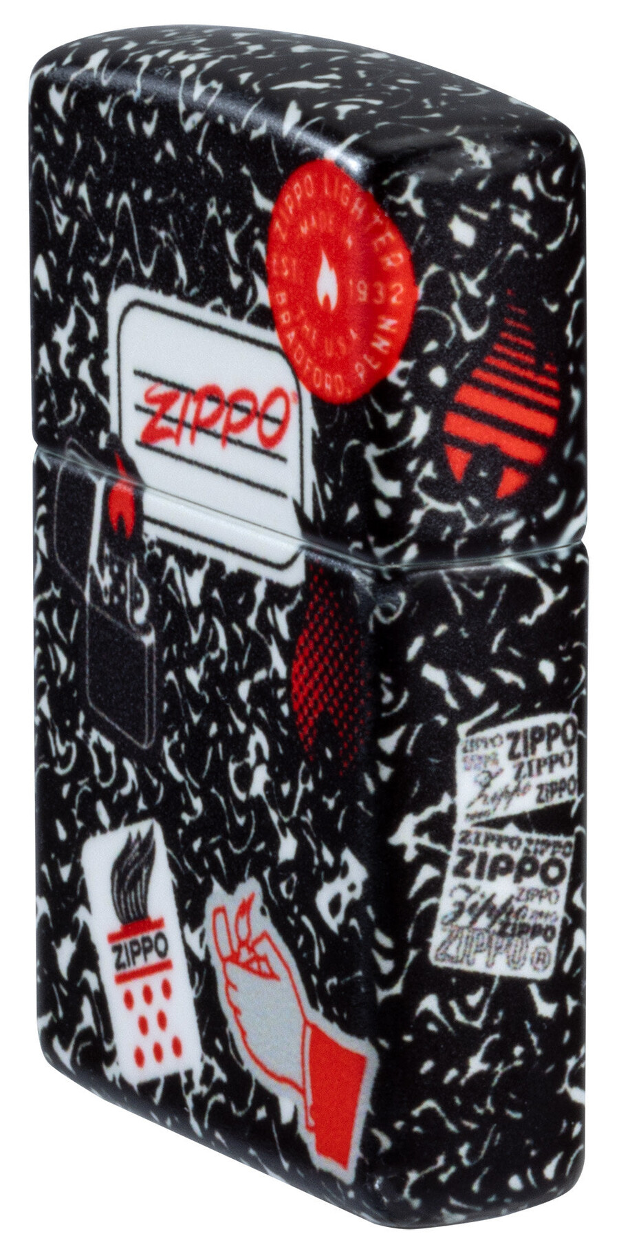 diseño de cuaderno zippo
