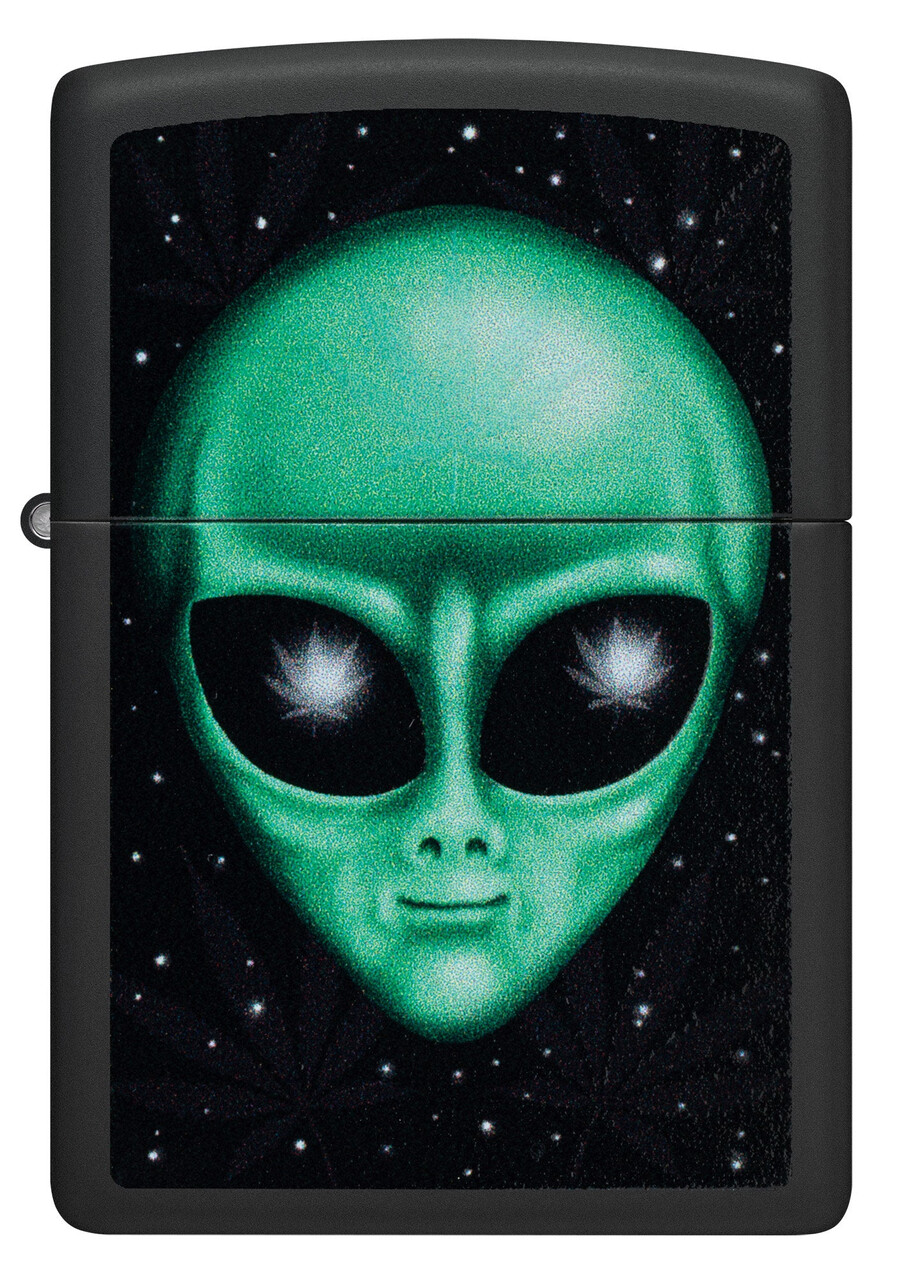 diseño de hoja alienígena