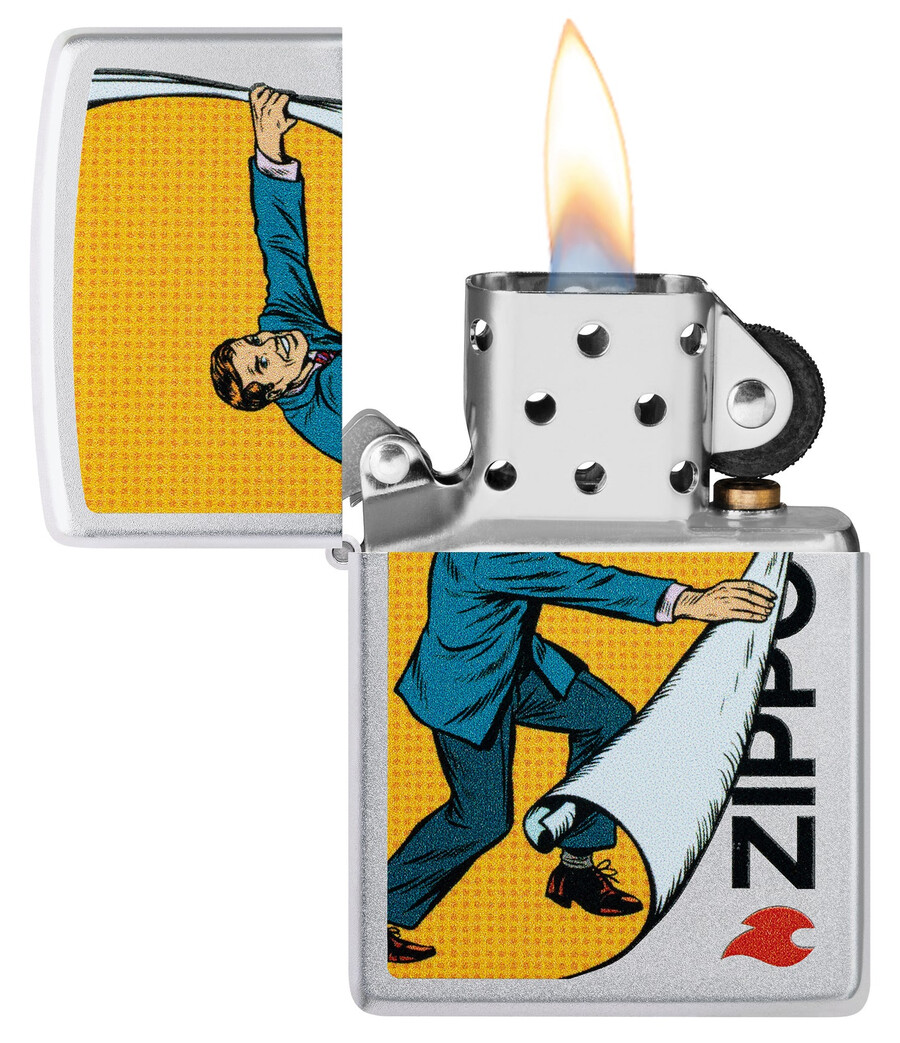 diseño revelador de zippo