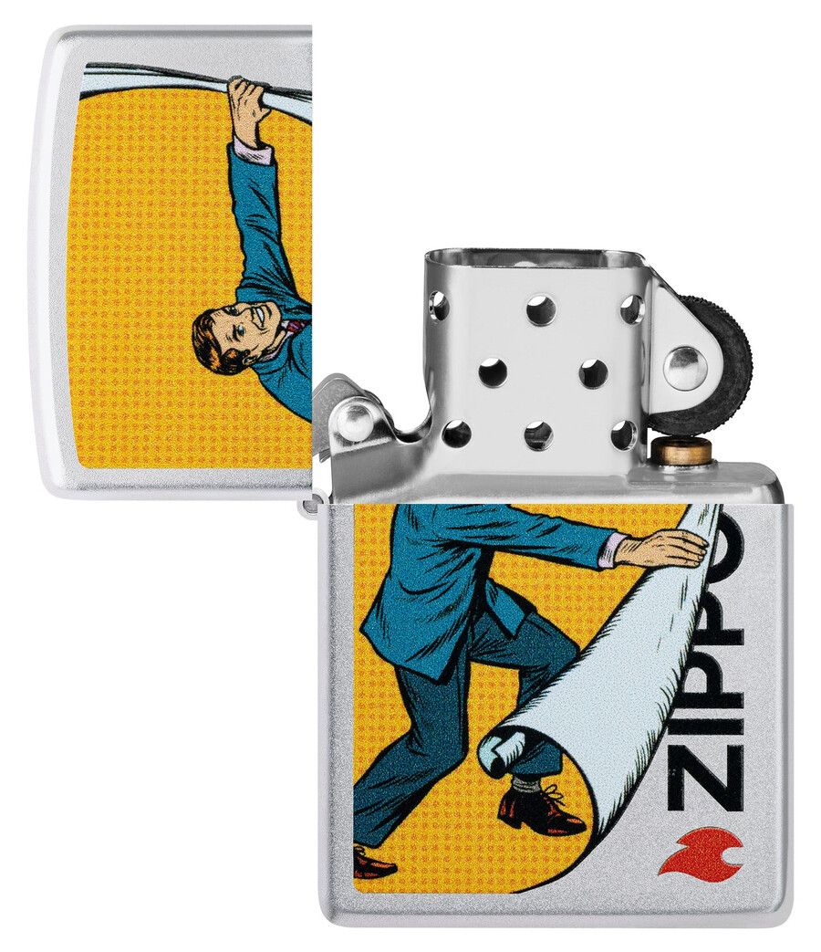 diseño revelador de zippo