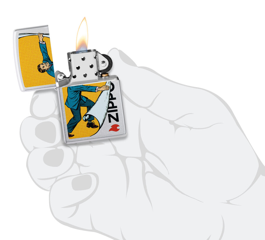 diseño revelador de zippo