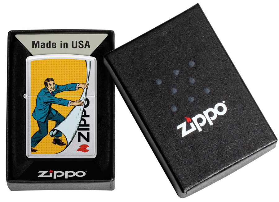 diseño revelador de zippo