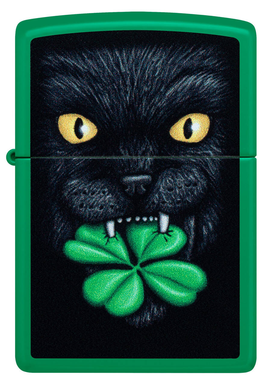 diseño felino de la suerte