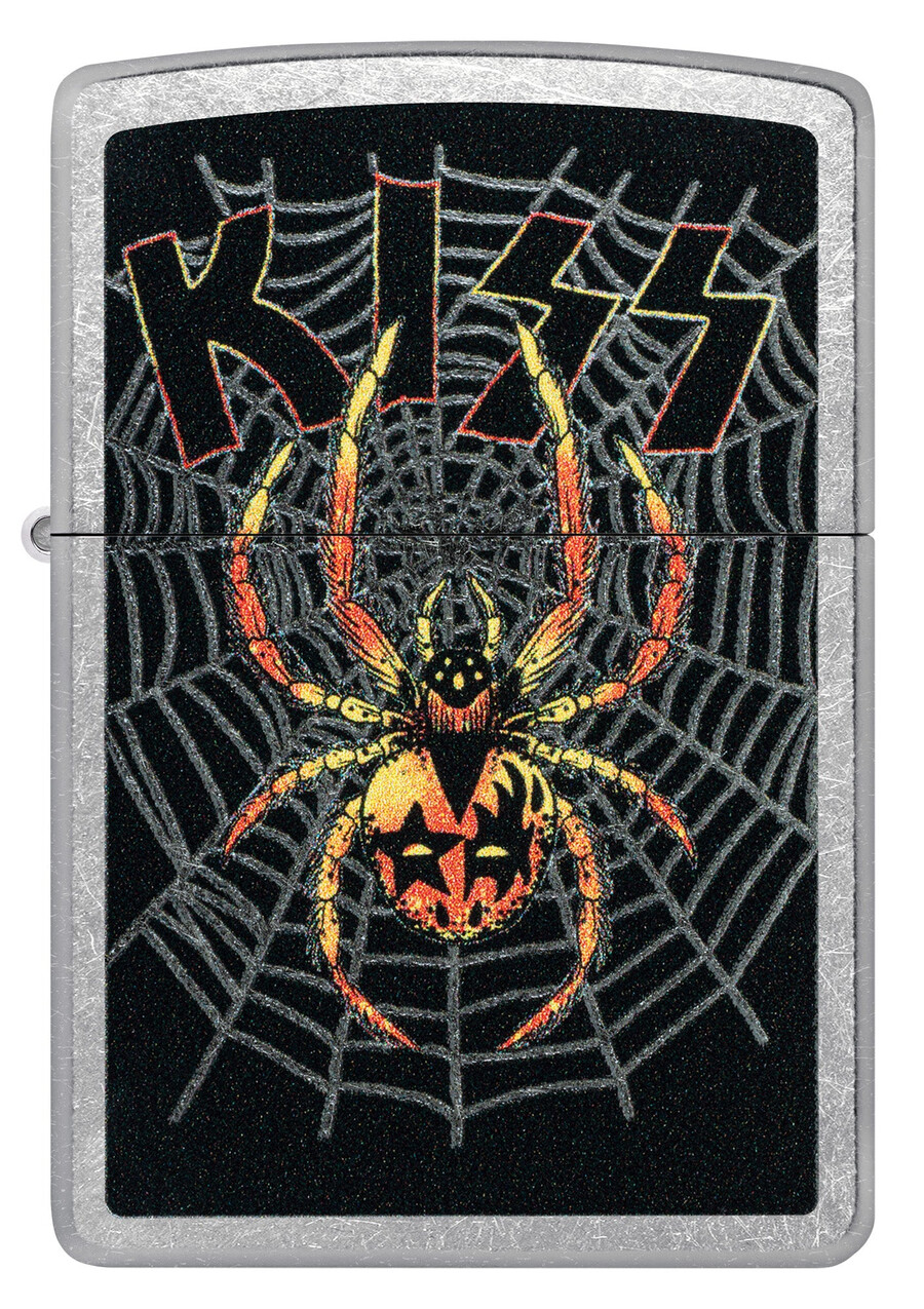 pintura facial kiss diseño de araña
