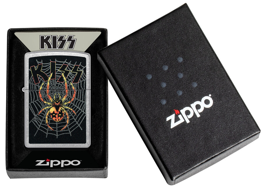 pintura facial kiss diseño de araña