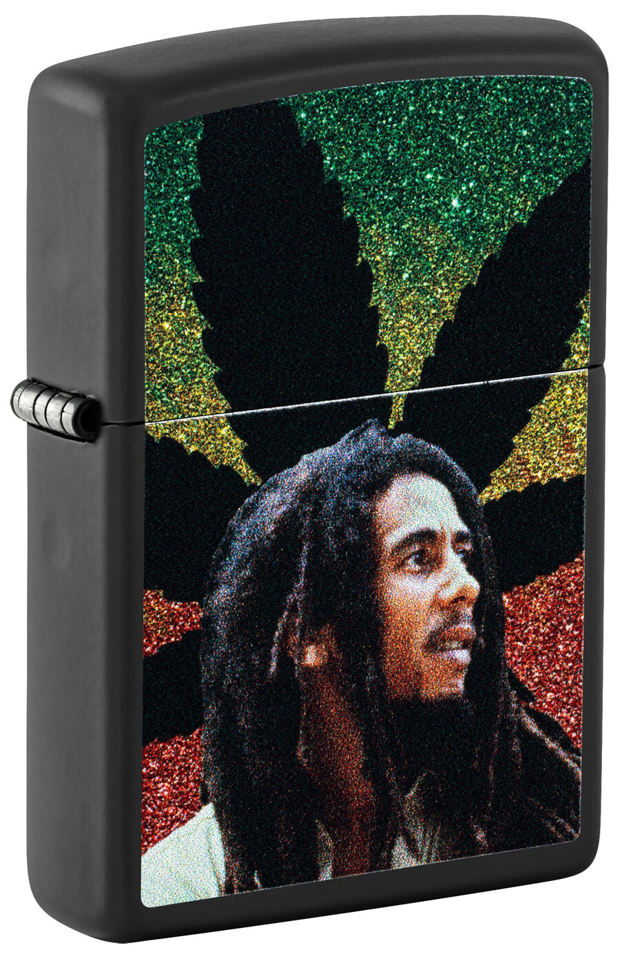 diseño de silueta de hoja de bob marley