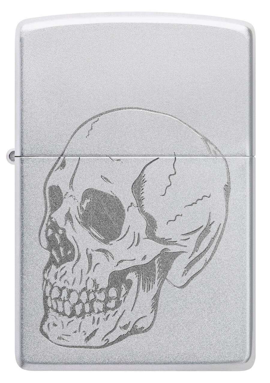 diseño de calavera sutil